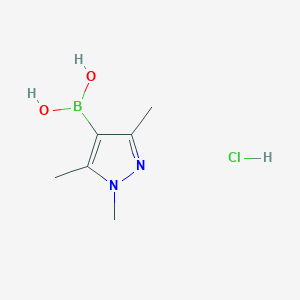 1,3,5-Trimethyl-1H-pyrazole-4-boronic acid, hydrochloride