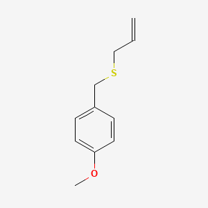 Benzene, 1-methoxy-4-[(2-propenylthio)methyl]-