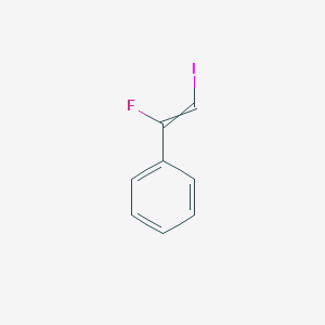 molecular formula C8H6FI B14244184 (1-Fluoro-2-iodoethenyl)benzene CAS No. 204399-33-7