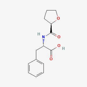 N-[(2R)-Oxolane-2-carbonyl]-L-phenylalanine