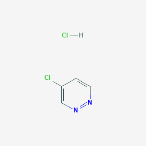 molecular formula C4H4Cl2N2 B1424423 4-氯吡啶嗪盐酸盐 CAS No. 1193386-63-8