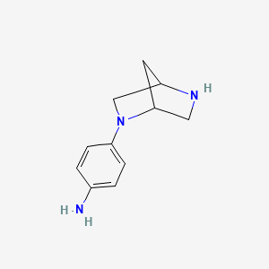 4-(2,5-Diazabicyclo[2.2.1]heptan-2-yl)aniline