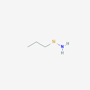 molecular formula C3H9NSi B14244304 CID 21940867 