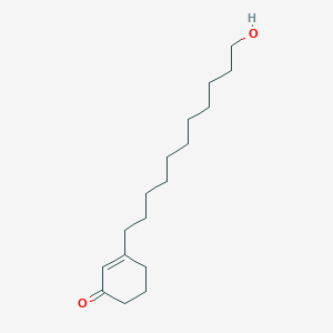 2-Cyclohexen-1-one, 3-(11-hydroxyundecyl)-
