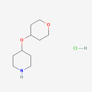 4-(Oxan-4-yloxy)piperidine hydrochloride