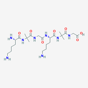 L-Lysyl-2-methylalanylglycyl-L-lysyl-2-methylalanylglycine