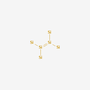 molecular formula Si6 B14244430 CID 23523729 