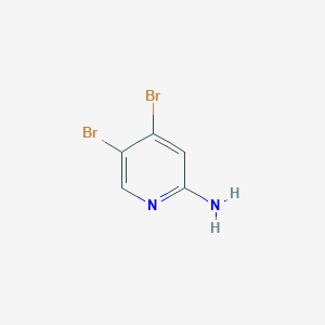 molecular formula C5H4Br2N2 B1424446 4,5-Dibromopyridin-2-amine CAS No. 856848-33-4