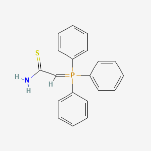 (Triphenyl-lambda~5~-phosphanylidene)ethanethioamide