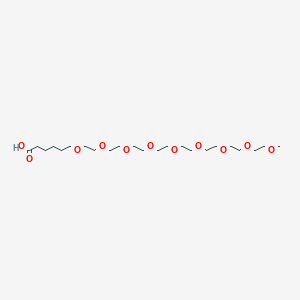 2,5,8,11,14,17,20,23,26-Nonaoxadotriacontan-32-oic acid