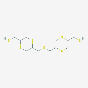 [Sulfanediylbis(methylene-1,4-dithiane-5,2-diyl)]dimethanethiol