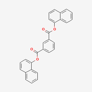 molecular formula C28H18O4 B14244596 Dinaphthalen-1-yl benzene-1,3-dicarboxylate CAS No. 477773-59-4