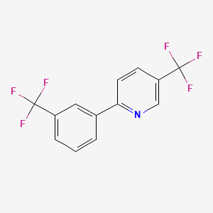 5-(Trifluoromethyl)-2-(3-(trifluoromethyl)phenyl)pyridine