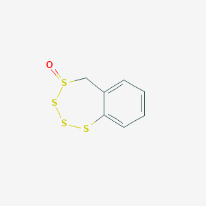 1,2,3,4lambda~4~-Benzotetrathiepin-4(5H)-one