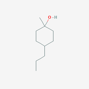 molecular formula C10H20O B14244637 1-Methyl-4-propylcyclohexan-1-ol CAS No. 216306-22-8