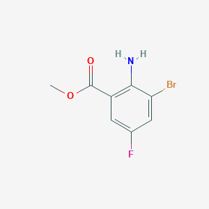 Methyl 2-amino-3-bromo-5-fluorobenzoate