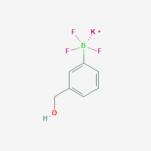 molecular formula C7H7BF3KO B1424466 3-(羟甲基)苯基三氟硼酸钾 CAS No. 1015082-77-5