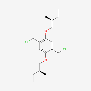 1,4-bis(chloromethyl)-2,5-bis[(2S)-2-methylbutoxy]benzene