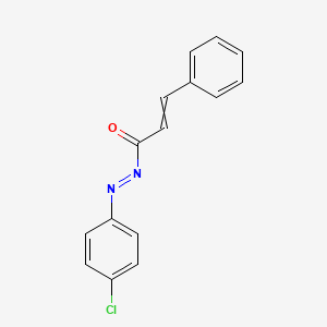 1-[(E)-(4-Chlorophenyl)diazenyl]-3-phenylprop-2-en-1-one