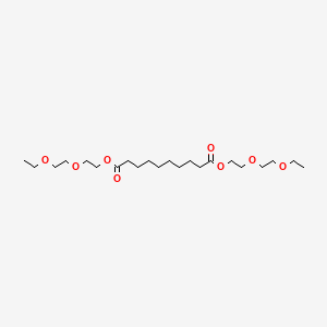 Bis[2-(2-ethoxyethoxy)ethyl] decanedioate