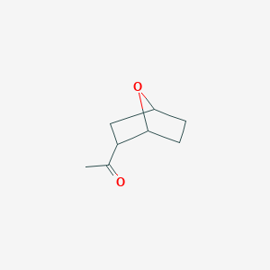 molecular formula C8H12O2 B1424473 1-(7-Oxabicyclo[2.2.1]heptan-2-yl)ethanone CAS No. 91759-01-2