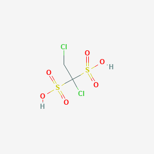 1,2-Dichloroethane-1,1-disulfonic acid