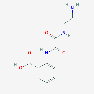 Benzoic acid, 2-[[[(2-aminoethyl)amino]oxoacetyl]amino]-