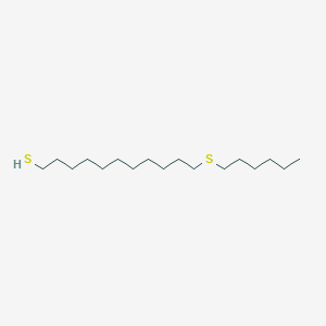 11-(Hexylsulfanyl)undecane-1-thiol