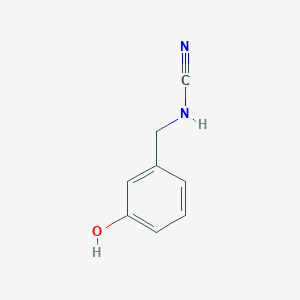 molecular formula C8H8N2O B14244807 [(3-Hydroxyphenyl)methyl]cyanamide CAS No. 508174-21-8