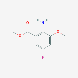 Methyl 2-amino-5-fluoro-3-methoxybenzoate