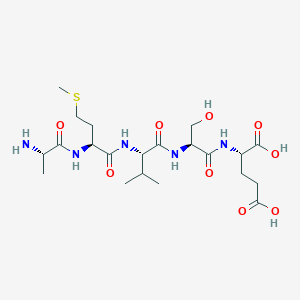 L-Alanyl-L-methionyl-L-valyl-L-seryl-L-glutamic acid