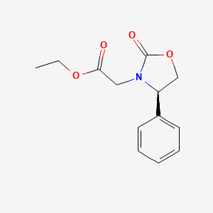 Ethyl [(4R)-2-oxo-4-phenyl-1,3-oxazolidin-3-yl]acetate