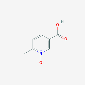 molecular formula C7H7NO3 B1424486 5-Carboxy-2-methylpyridine 1-oxide CAS No. 30478-91-2