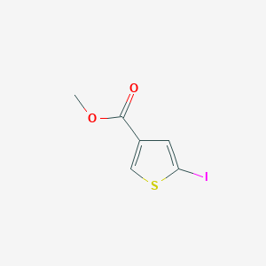 molecular formula C6H5IO2S B1424488 5-碘噻吩-3-甲酸甲酯 CAS No. 88770-20-1