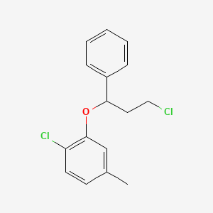 1-Chloro-2-(3-chloro-1-phenylpropoxy)-4-methylbenzene