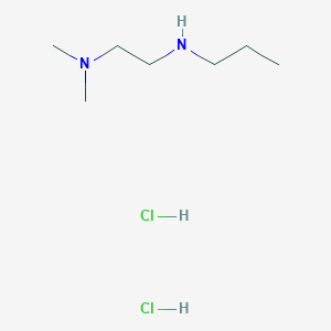 molecular formula C7H20Cl2N2 B1424496 Dimethyl[2-(propylamino)ethyl]amine dihydrochloride CAS No. 1333790-40-1