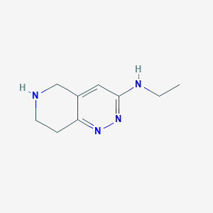 N-ethyl-5H,6H,7H,8H-pyrido[4,3-c]pyridazin-3-amine