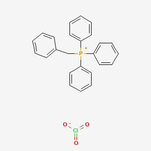 molecular formula C25H22ClO3P B14245179 Benzyl(triphenyl)phosphanium;chlorate CAS No. 417707-40-5