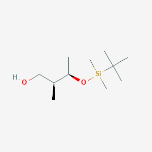 (2S,3R)-3-{[tert-Butyl(dimethyl)silyl]oxy}-2-methylbutan-1-ol