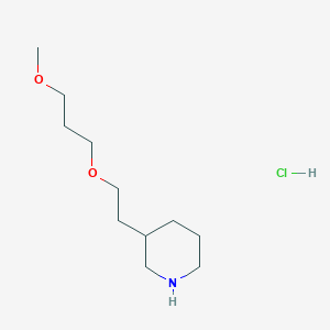 3-(2-(3-Methoxypropoxy)ethyl)piperidine hydrochloride