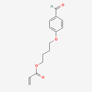 2-Propenoic acid, 4-(4-formylphenoxy)butyl ester