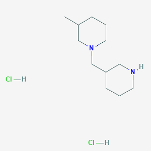 3-Methyl-1-(3-piperidinylmethyl)piperidine dihydrochloride