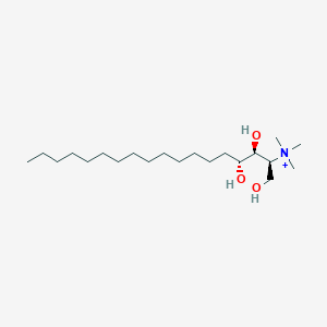 molecular formula C21H46NO3+ B14245374 (2S,3S,4R)-1,3,4-Trihydroxy-N,N,N-trimethyloctadecan-2-aminium CAS No. 325141-78-4