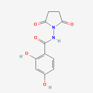 N-(2,5-dioxopyrrolidin-1-yl)-2,4-dihydroxybenzamide