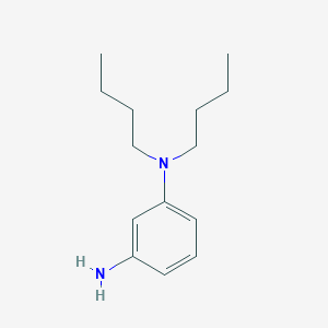 molecular formula C14H24N2 B14245853 N~1~,N~1~-Dibutylbenzene-1,3-diamine CAS No. 208340-01-6