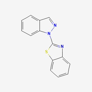 2-(1H-Indazol-1-yl)-1,3-benzothiazole