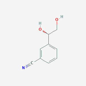 3-[(1S)-1,2-Dihydroxyethyl]benzonitrile