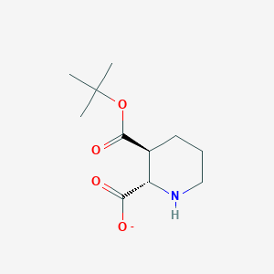 (2S,3S)-3-(tert-Butoxycarbonyl)piperidine-2-carboxylate