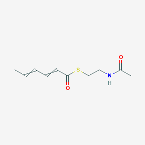 S-(2-Acetamidoethyl) hexa-2,4-dienethioate