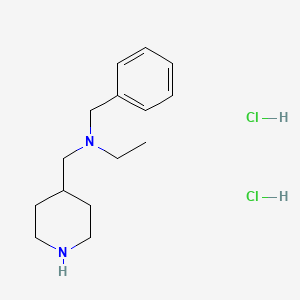 N-Benzyl-N-(4-piperidinylmethyl)-1-ethanaminedihydrochloride